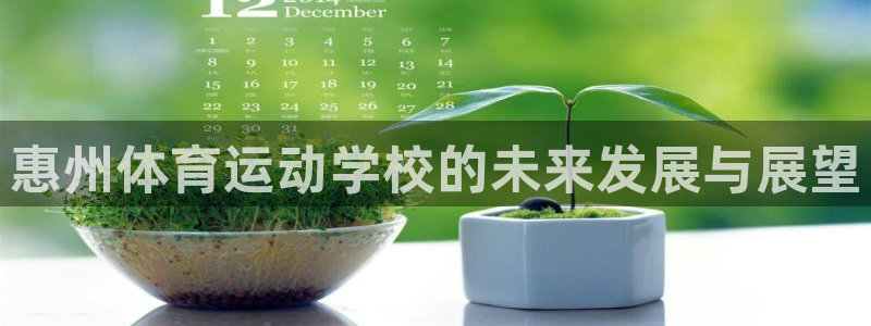 皇冠277体育：惠州体育运动学校的未来发展与展望